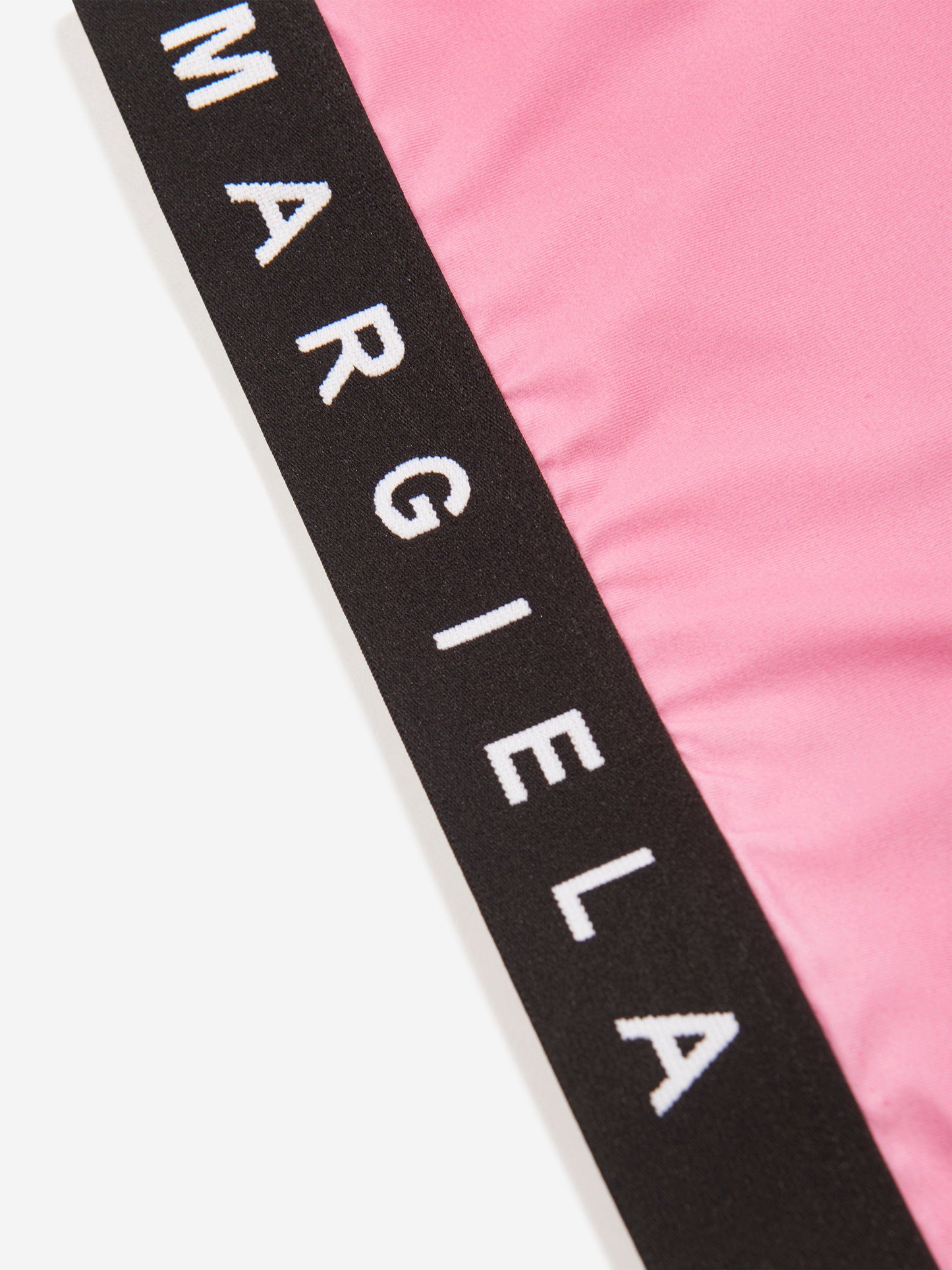 MM6 Maison Margiela 儿童短款徽标 T 恤（粉色）