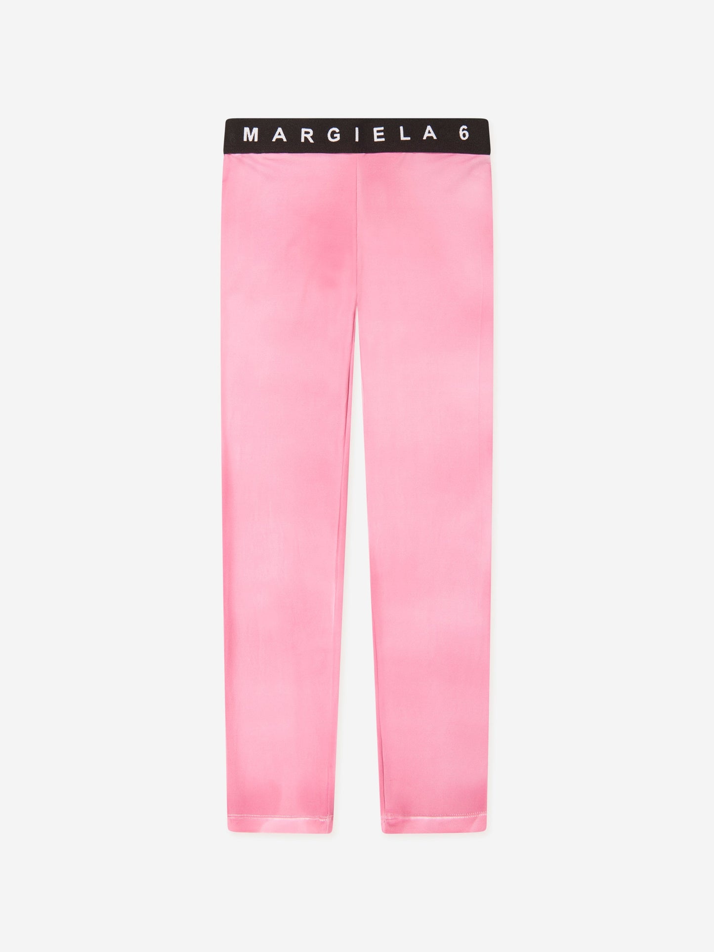 MM6 Maison Margiela 儿童徽标紧身裤（粉色）