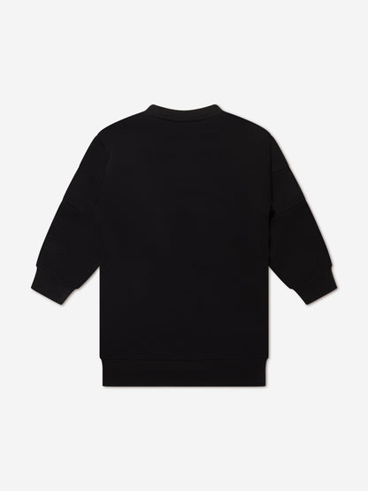 MM6 Maison Margiela 女童徽标毛衣连衣裙