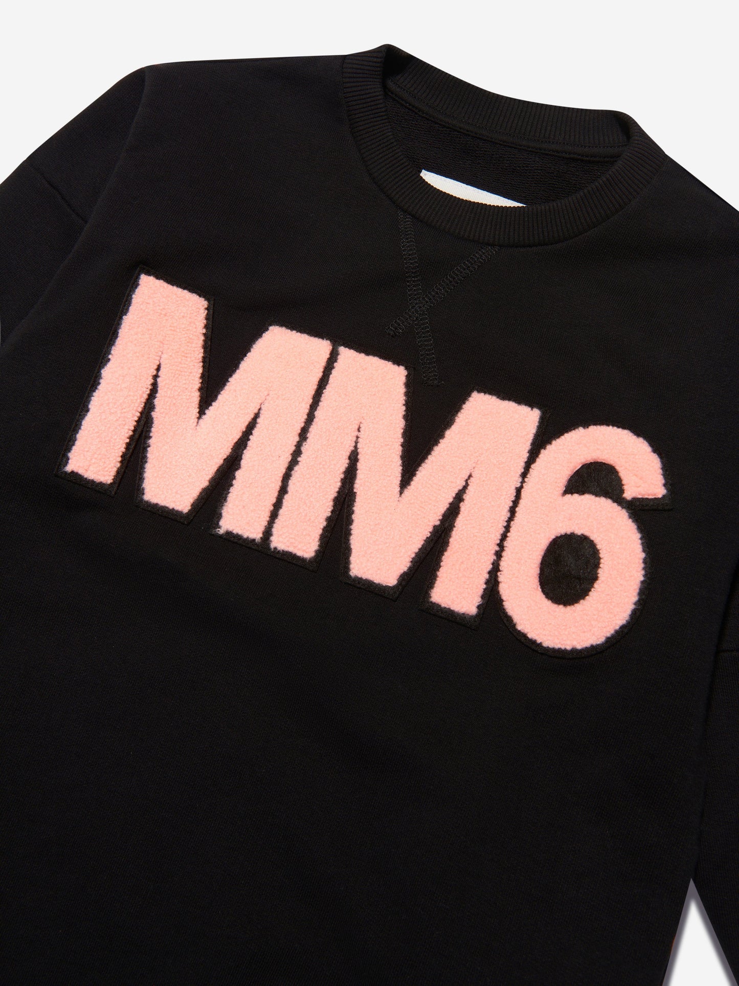 MM6 Maison Margiela 女童徽标毛衣连衣裙
