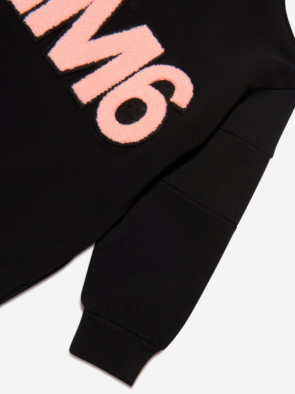 MM6 Maison Margiela 女童徽标毛衣连衣裙