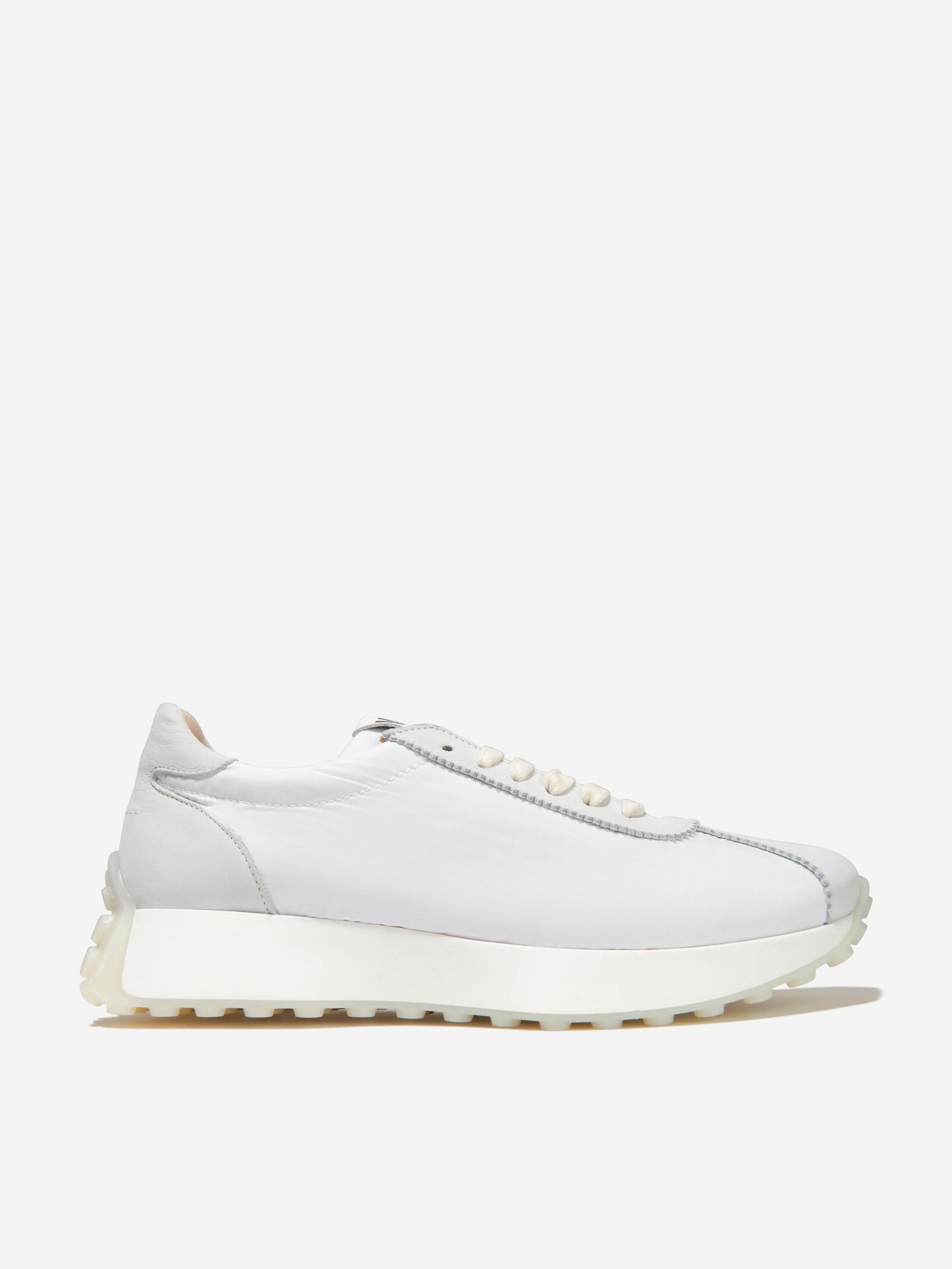 MM6 Maison Margiela 女童系带皮革运动鞋