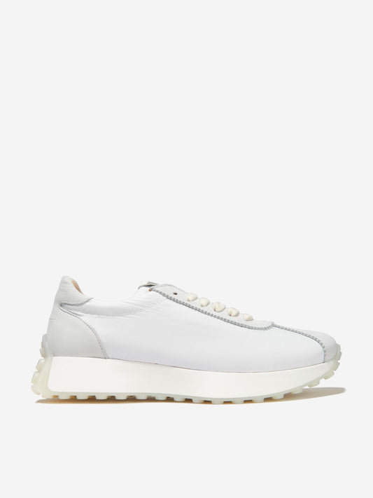 MM6 Maison Margiela 女童系带皮革运动鞋
