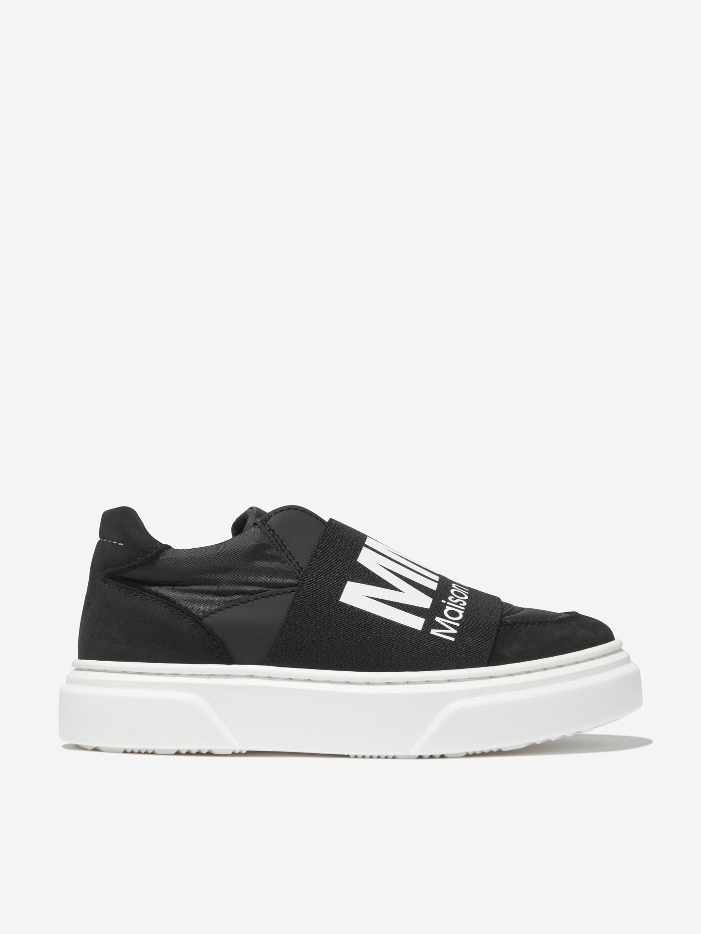 MM6 Maison Margiela 中性徽标一脚蹬运动鞋