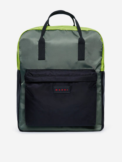MARNI Kids 品牌背包 绿色 (40cm)