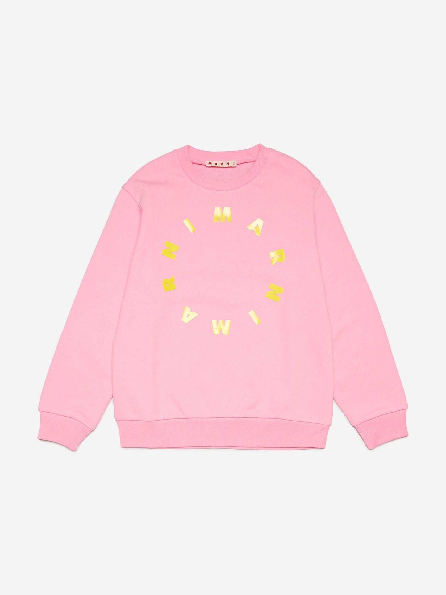 MARNI Kids Roung Logo 套头衫（粉色）
