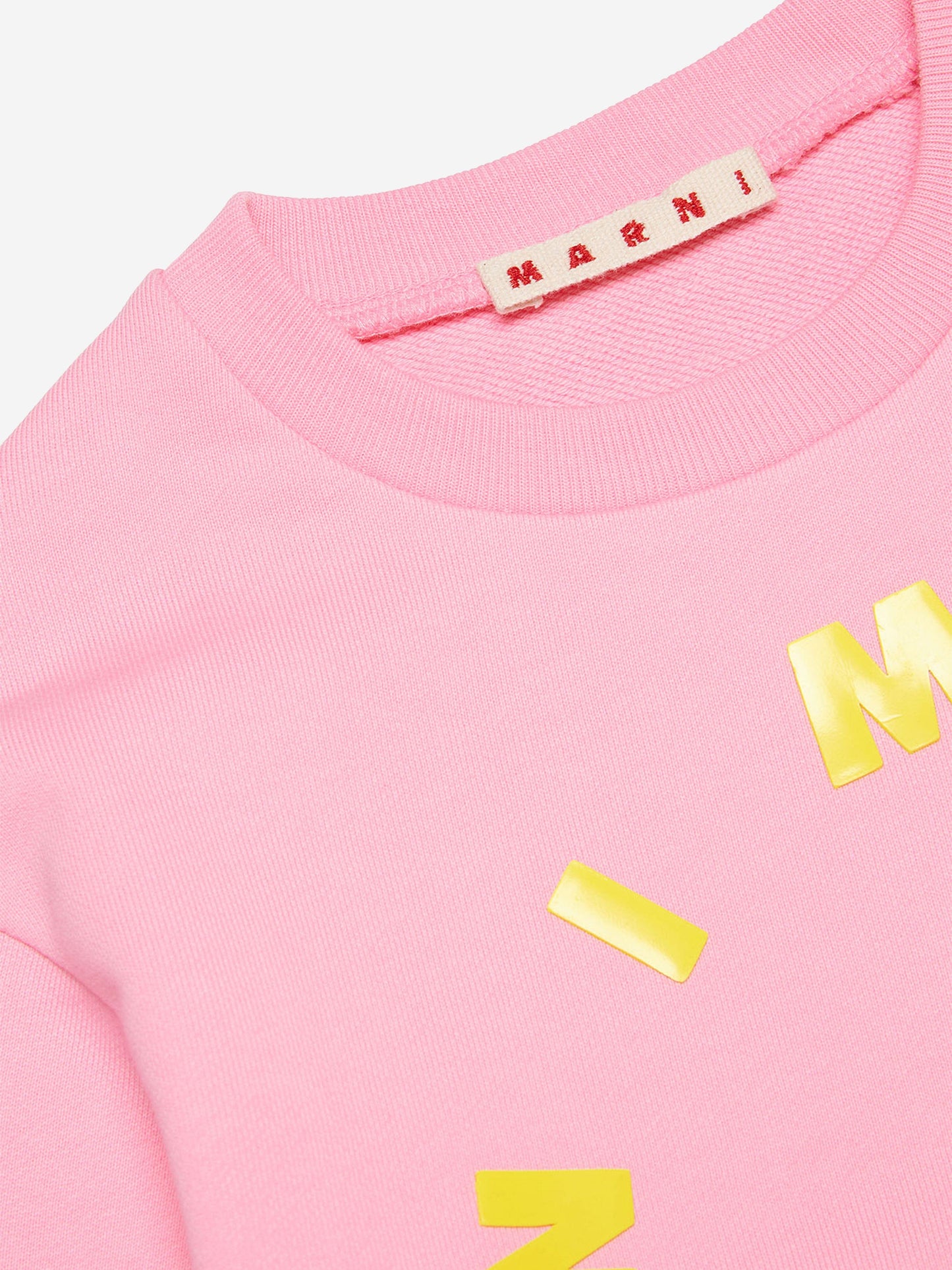 MARNI Kids Roung Logo 套头衫（粉色）
