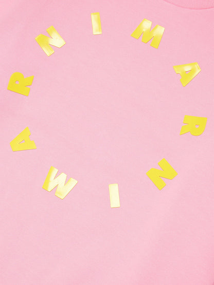MARNI Kids Roung Logo 套头衫（粉色）