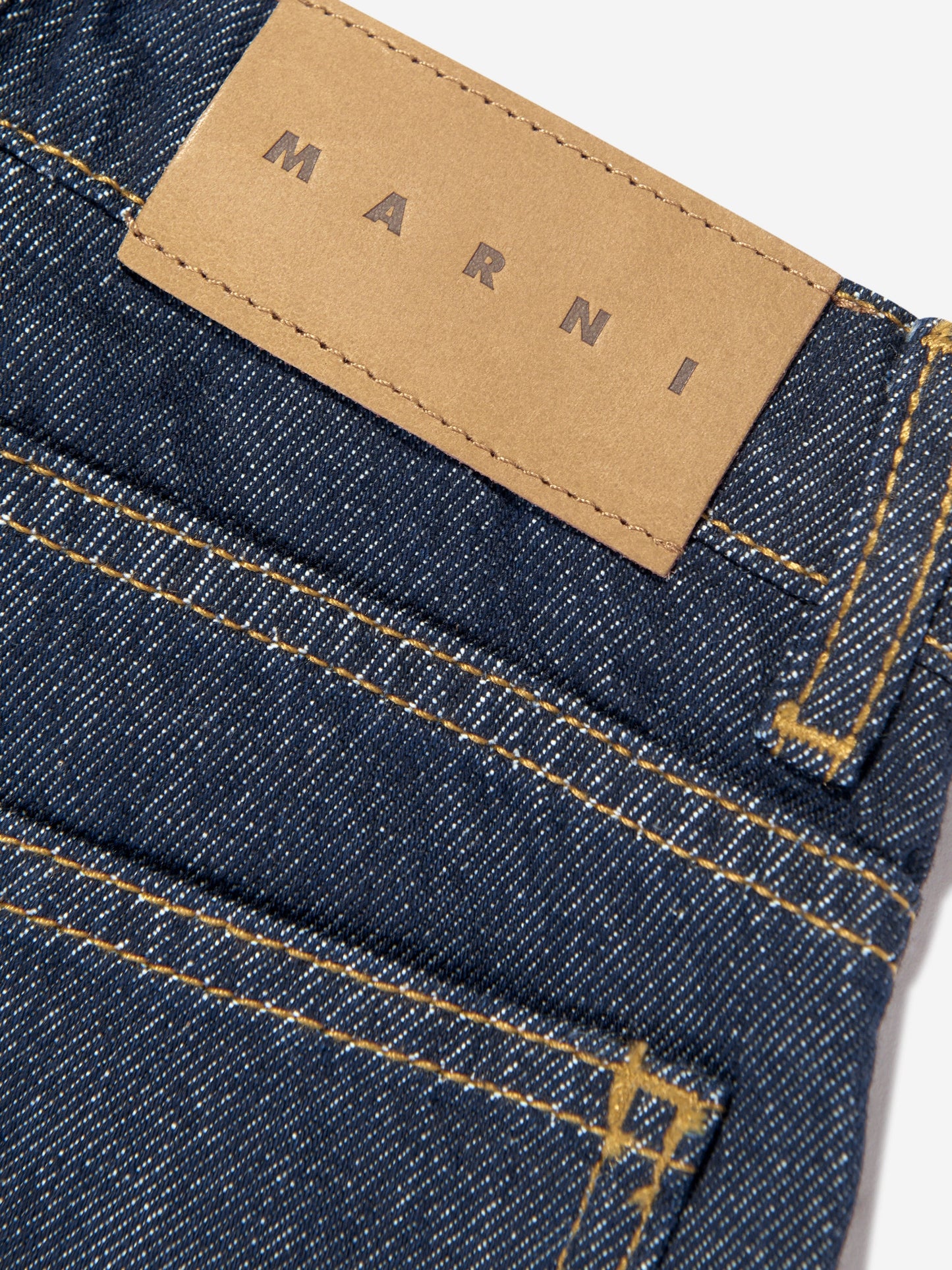 Girls Gem Embellished Jeans in Blue