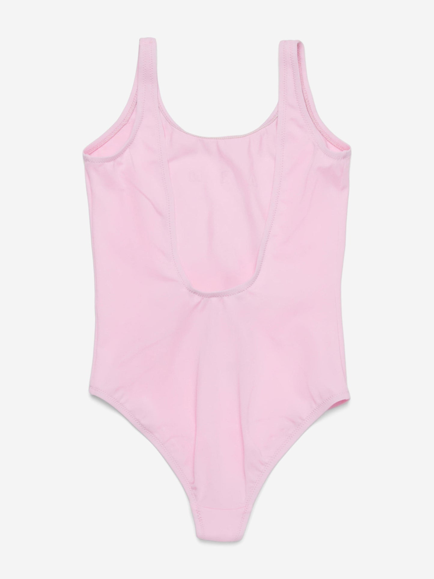 Girls Logo Swimsuit in Pink