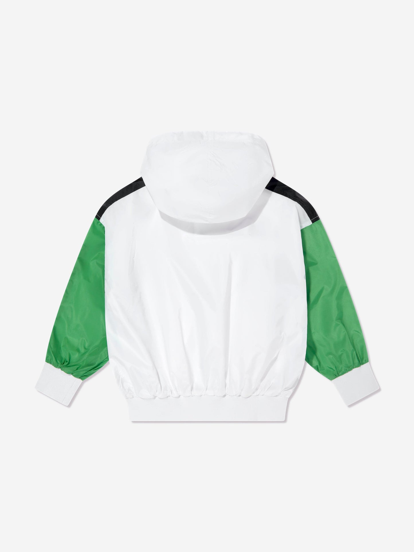 Kids Logo Zip Up Jacket in White
