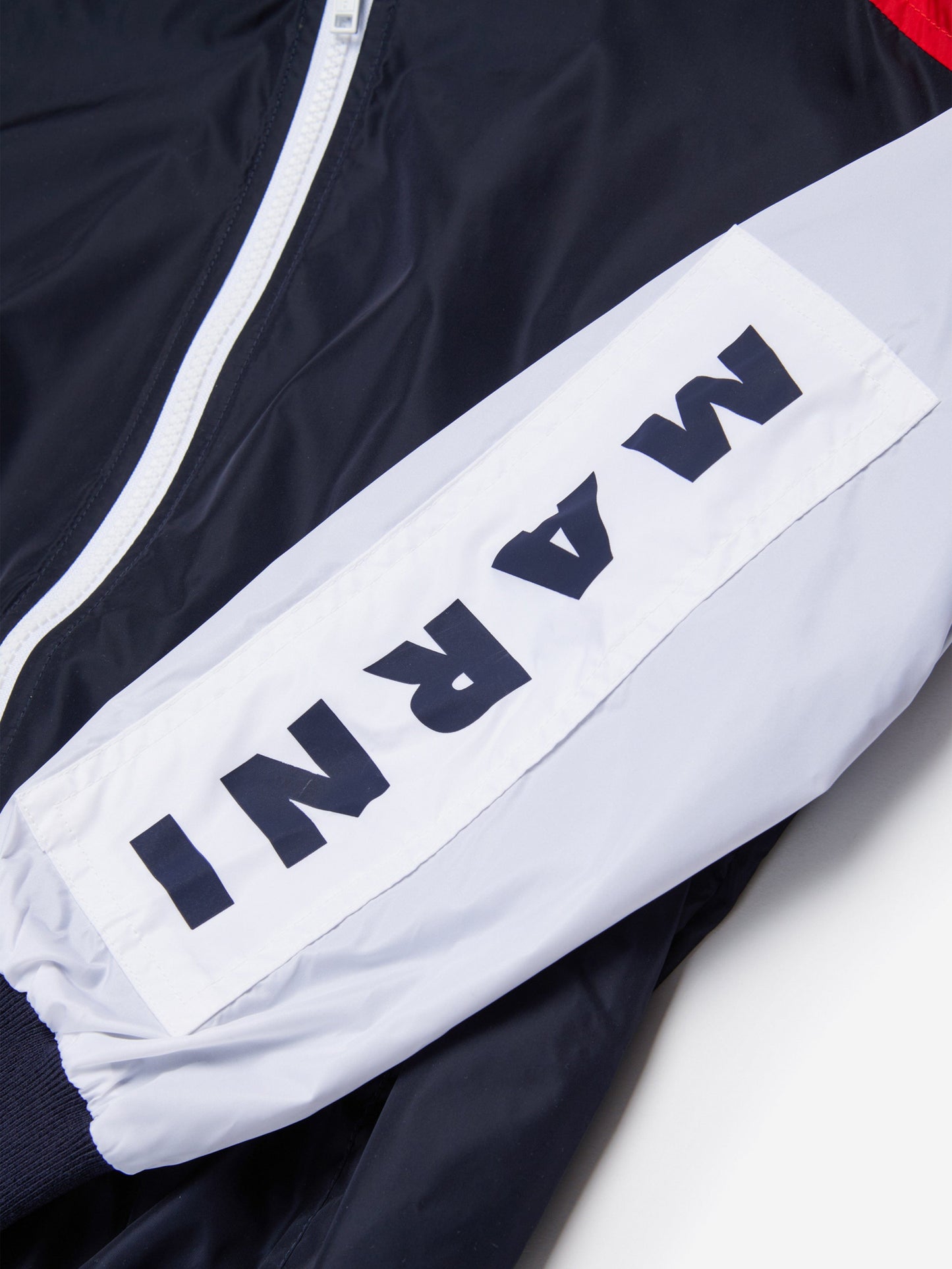 Kids Logo Zip Up Jacket in Navy