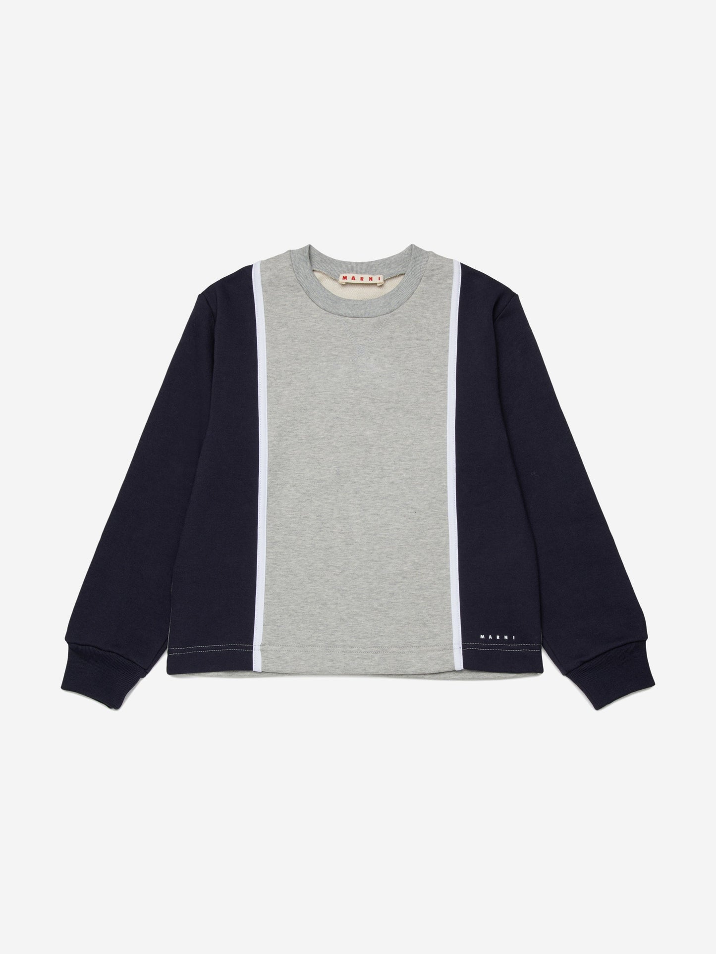 Kids Colourblock Sweatshirt in Navy