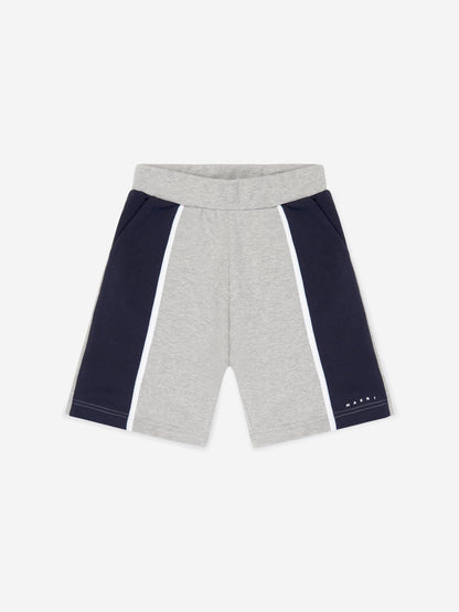 Kids Colourblock Shorts in Navy