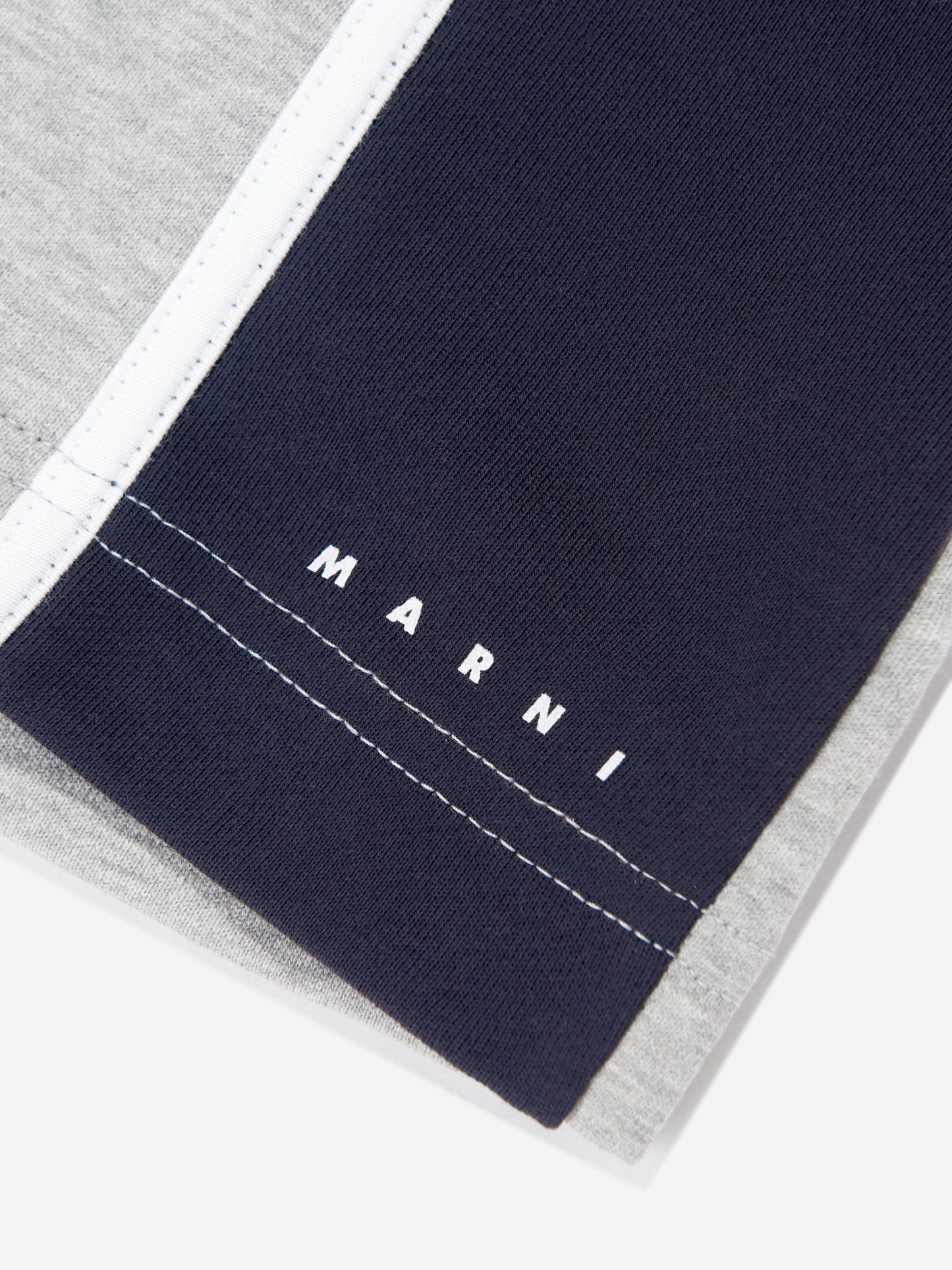 Kids Colourblock Shorts in Navy