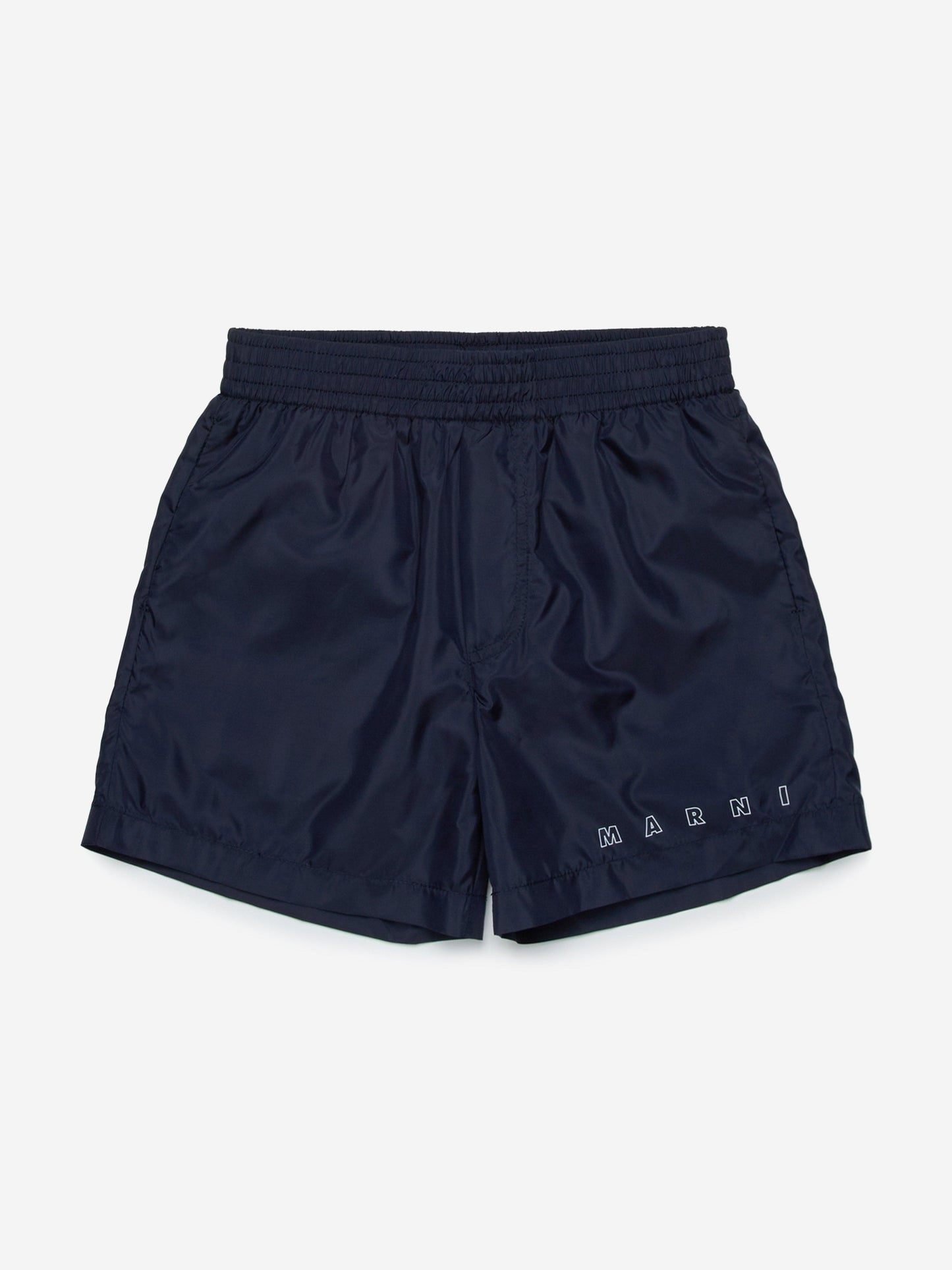 Kids Logo Swim Shorts in Navy