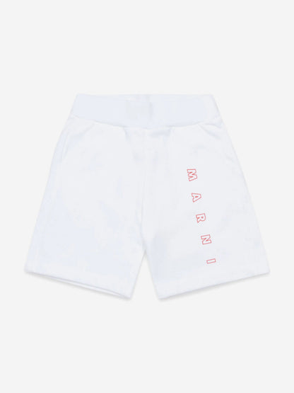 Baby Logo Shorts in White