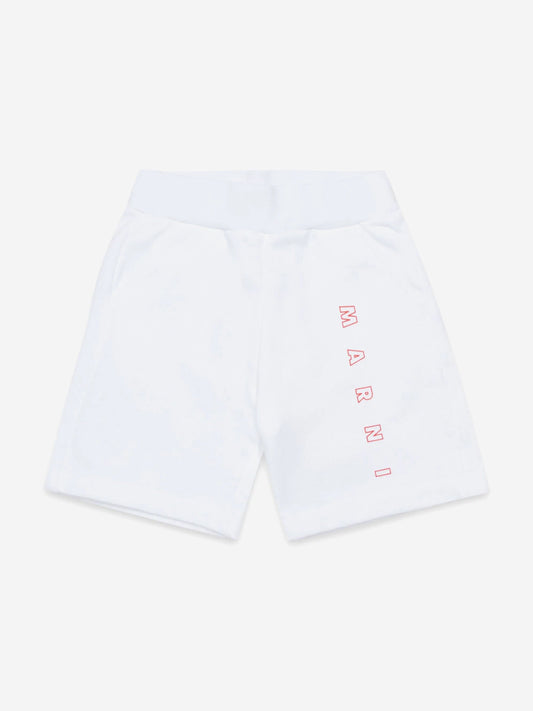 Baby Logo Shorts in White