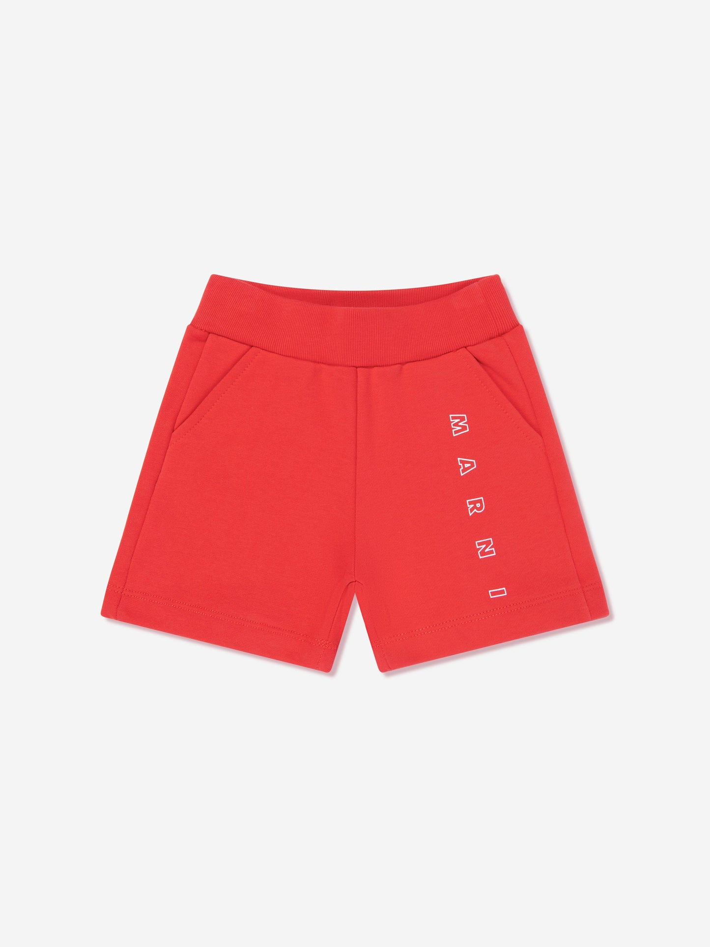 Baby Logo Shorts in Red