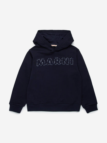 Kids Logo Hoodie in Navy