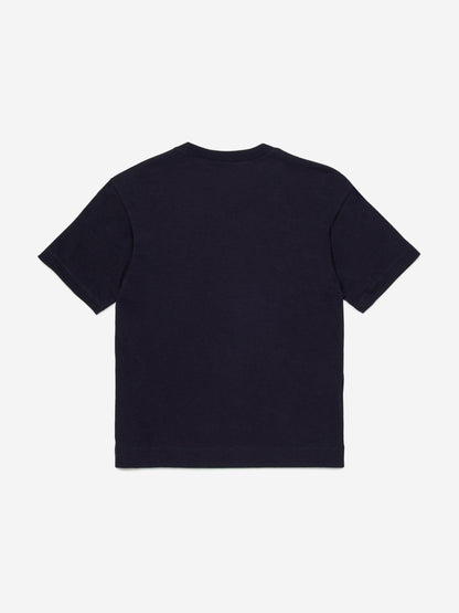 Kids Pocket T-Shirt in Navy