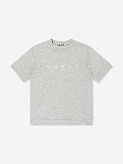 Kids Logo T-Shirt in Grey