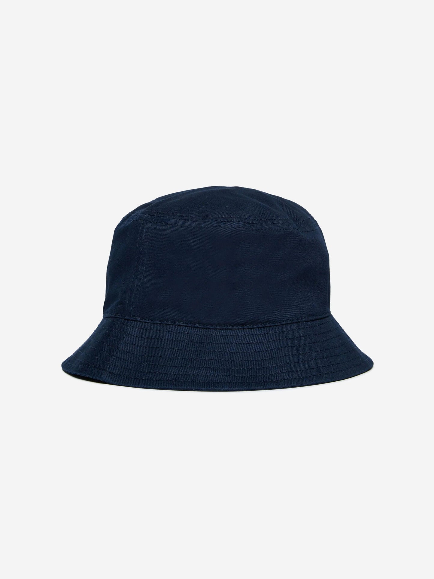 Kids Gabardine Logo Bucket Hat in Navy