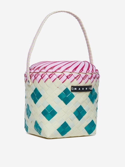 Girls Beach Party Bag in Ivory (18cm)