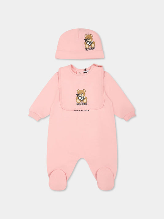 BABYGROW BIB+HAT SET