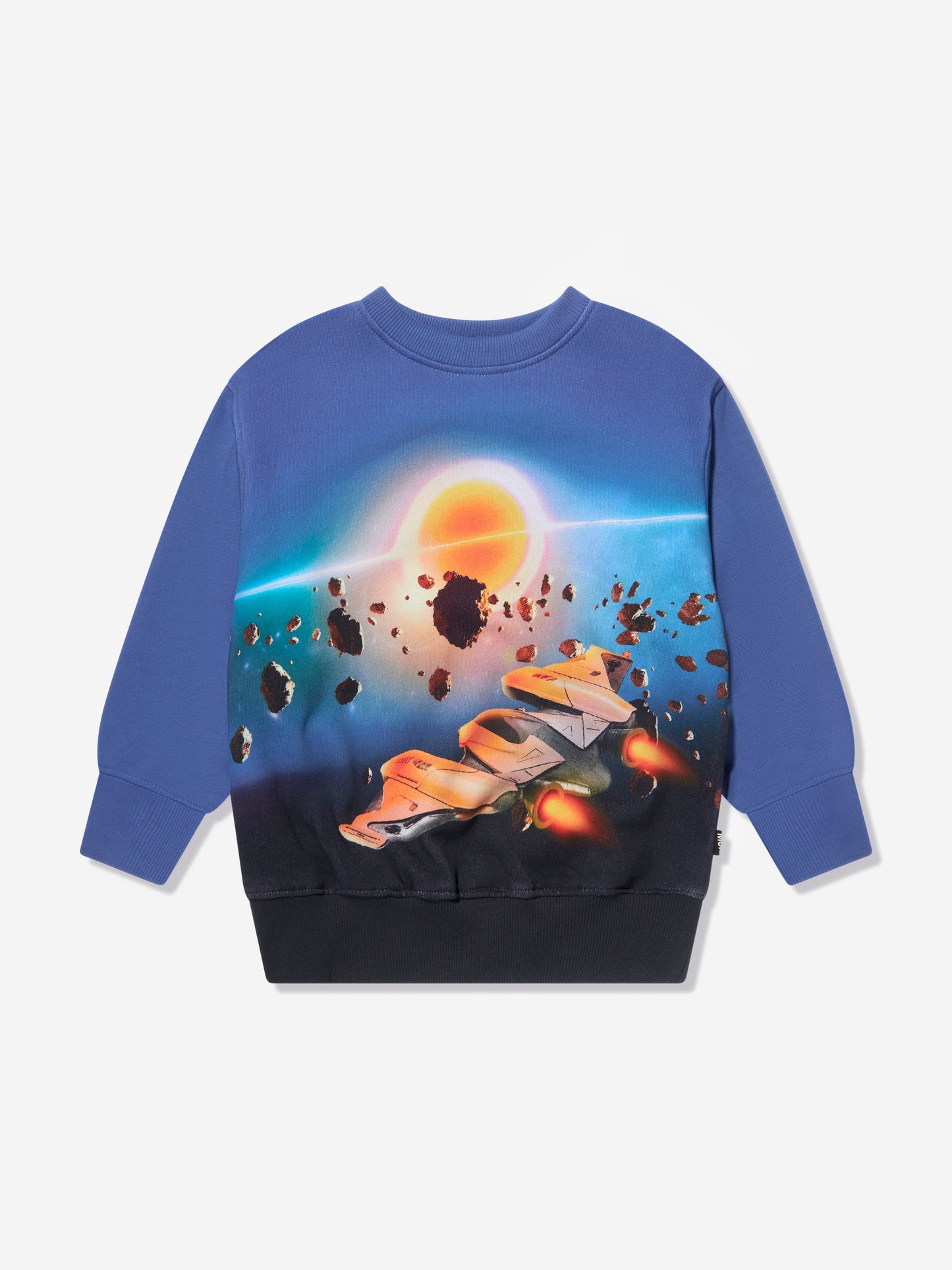 Molo Boys 蓝色太空飞行运动衫