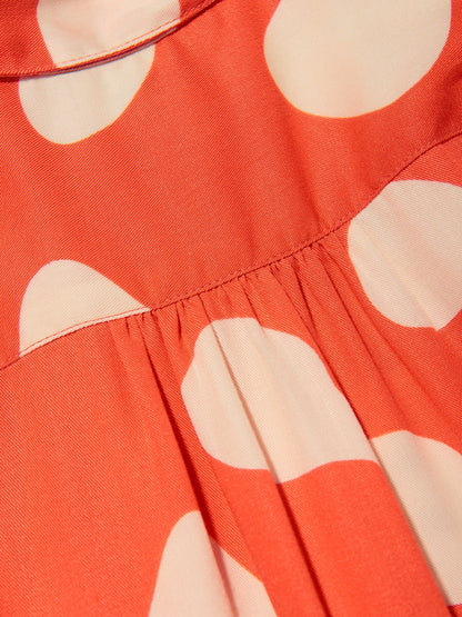 Molo Girls 红色 Amanita 连衣裙