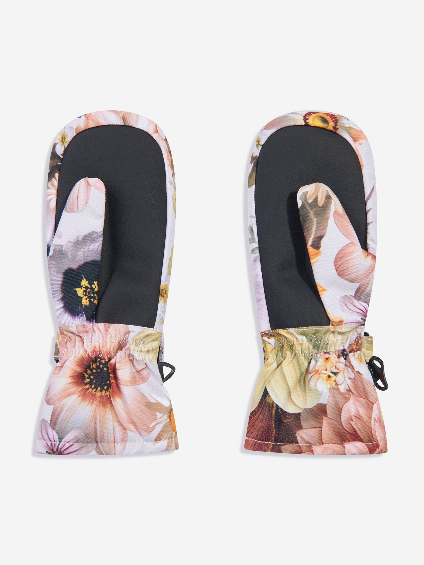Molo 女童复古花朵手套（多色）