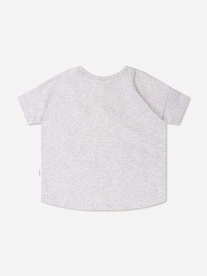 Molo Girls Organic Cotton Bird Print T-Shirt