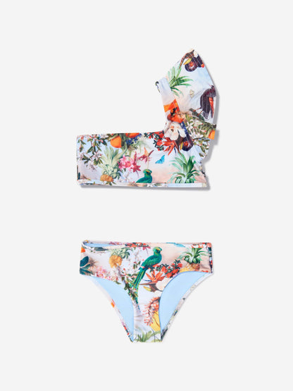 Molo Girls Tropical Nola 多色不对称比基尼