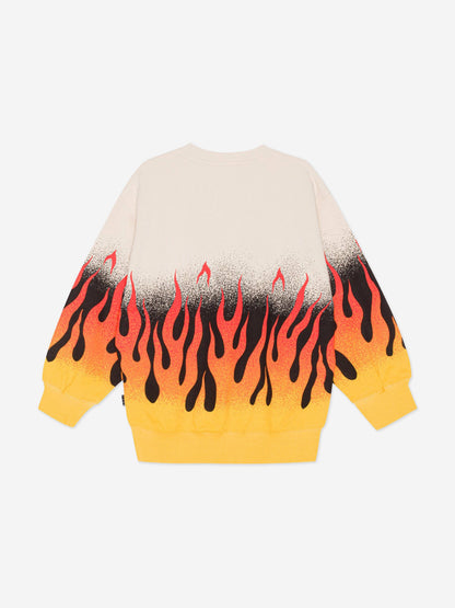 Molo Boys On Fire 印花多色运动衫