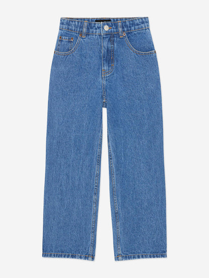Molo Kids Stone Denim 蓝色普通牛仔裤