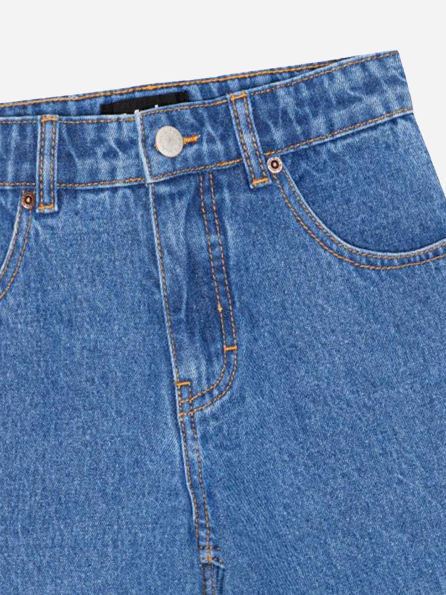 Molo Kids Stone Denim 蓝色普通牛仔裤