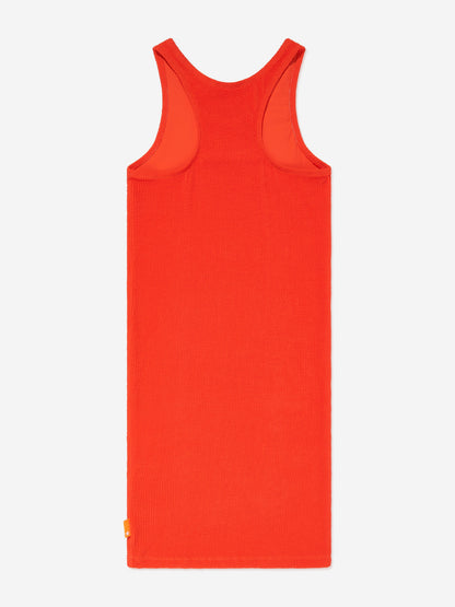 Girls Cailey Sleeveless Maxi Dress in Red