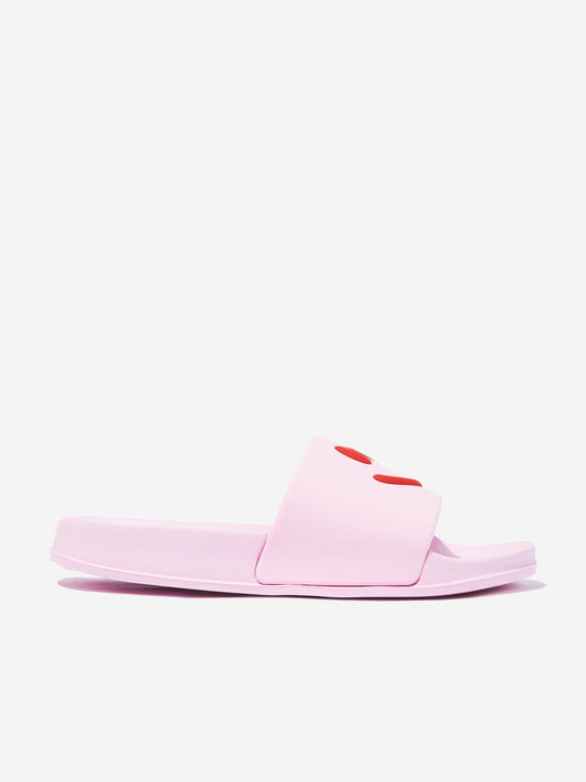 Girls Zhappy Sliders in Pink