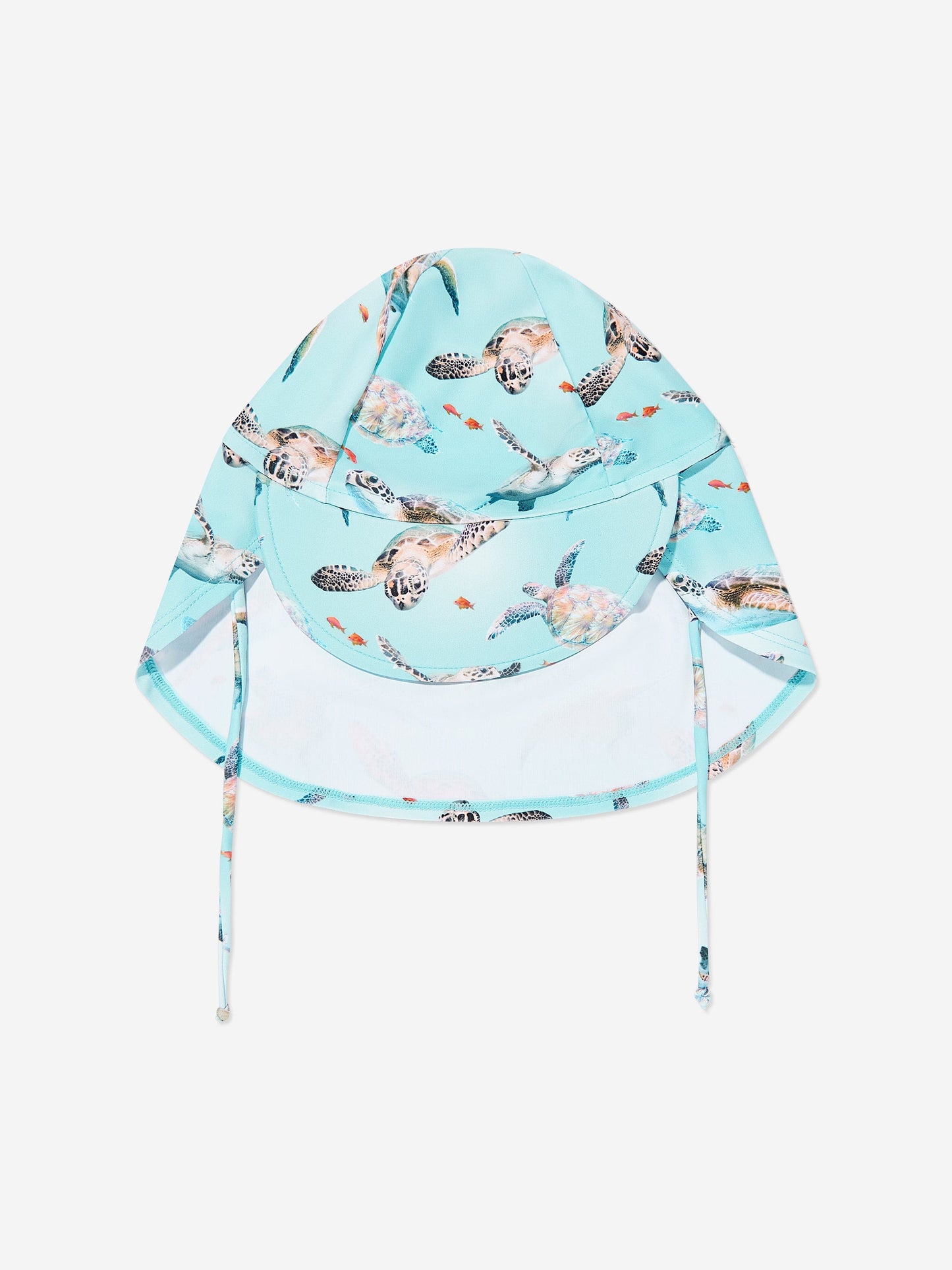 Boys Nando Turtles Sun Hat in Blue (UPF50+)