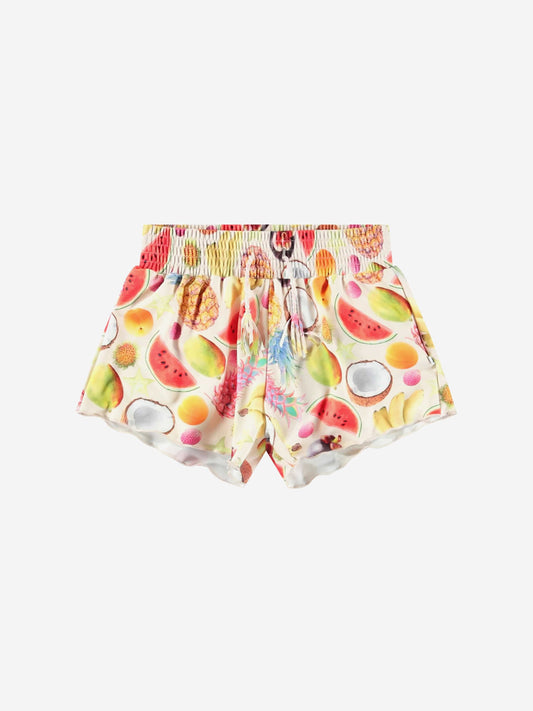 Girls Nicci Magical Fruits Swim Shorts in Multicolour (UPF50+)