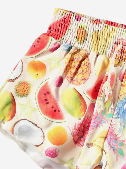 Girls Nicci Magical Fruits Swim Shorts in Multicolour (UPF50+)