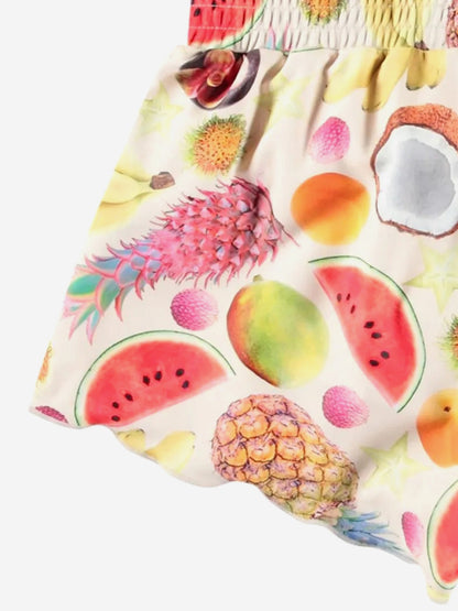Girls Nicci Magical Fruits Swim Shorts in Multicolour (UPF50+)