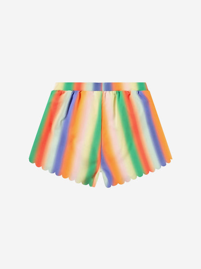 Girls Neva Rainbow Light Swim Shorts in Multicolour (UPF50+)