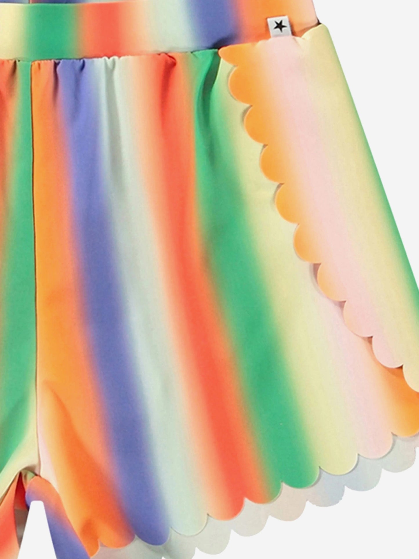 Girls Neva Rainbow Light Swim Shorts in Multicolour (UPF50+)