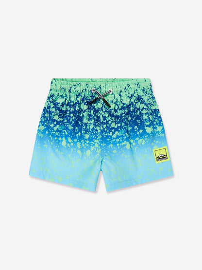 Boys Niko Splash Swim Shorts in Blue (UPF50+)