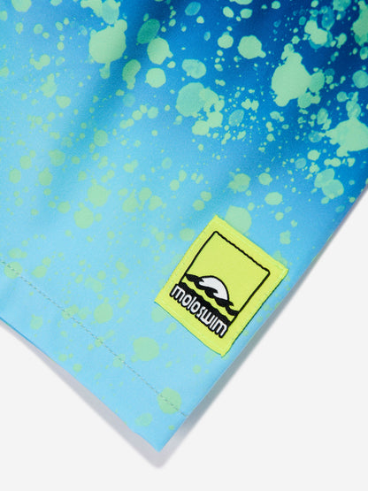 Boys Niko Splash Swim Shorts in Blue (UPF50+)