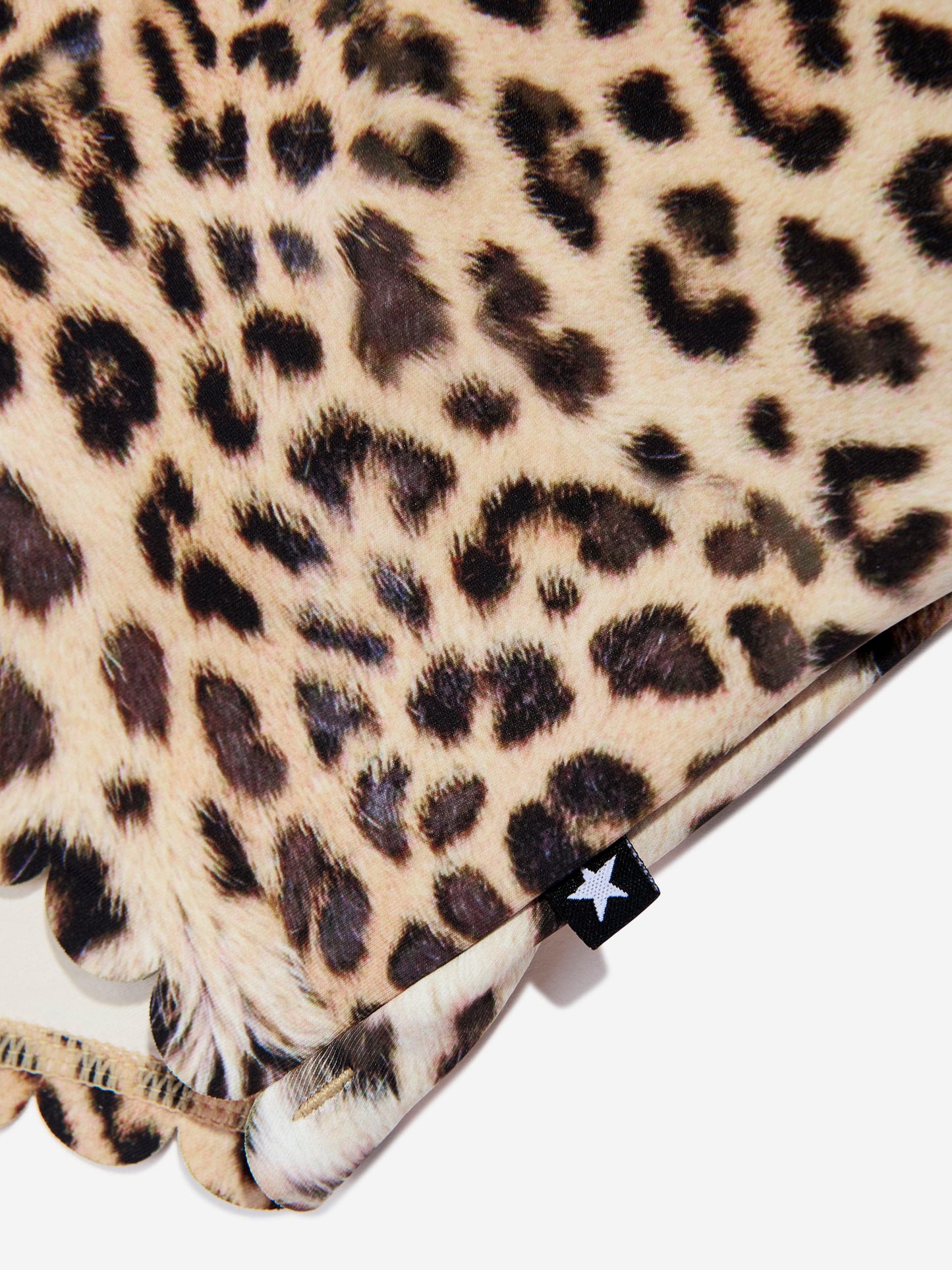 Girls Noelle Leopard Swimsuit in Brown (UPF50+)
