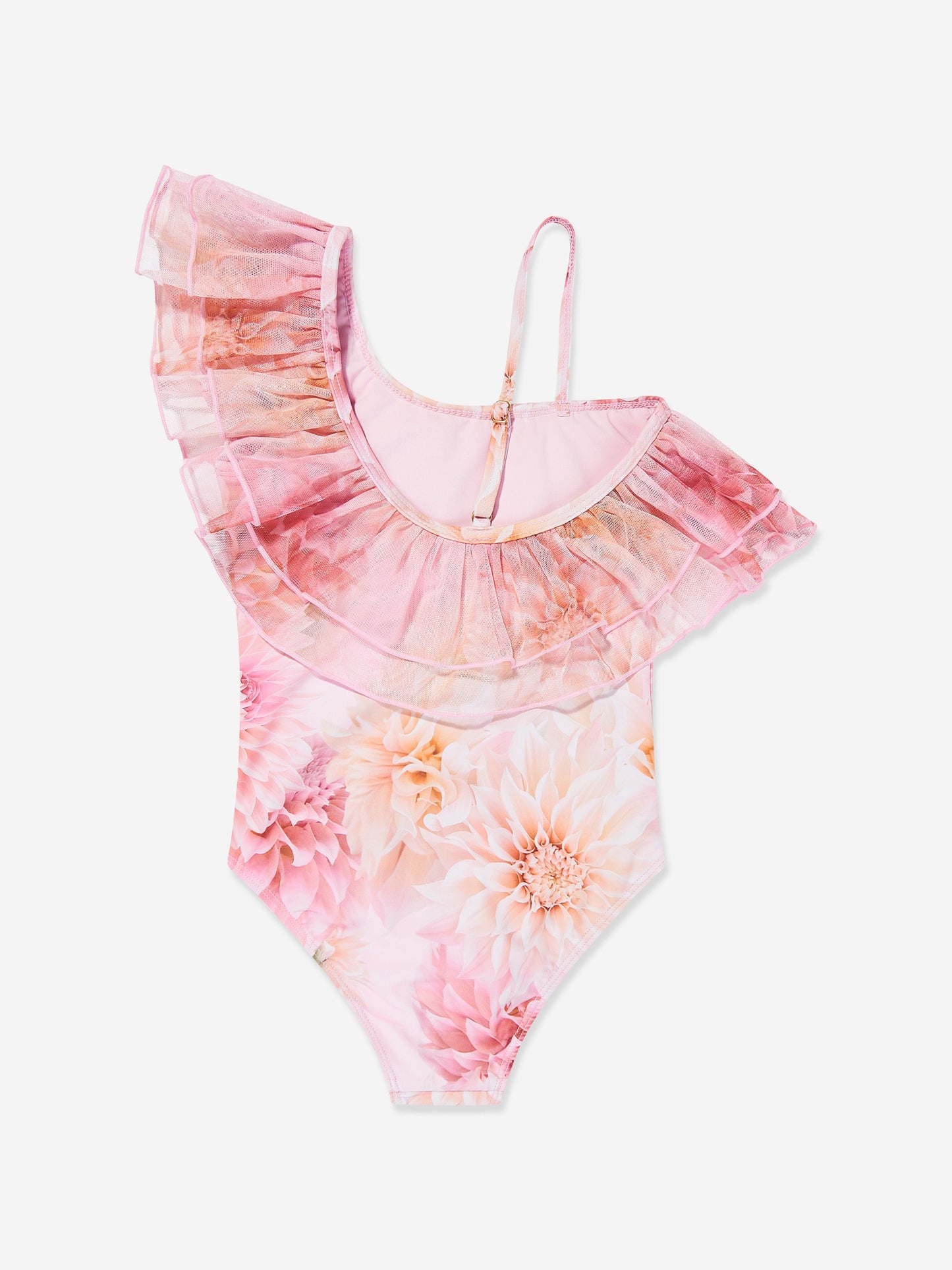 Girls Nilla Dahila Swimsuit in Pink (UPF50+)