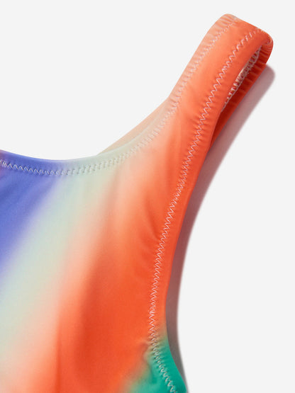 Girls Naan Summer Rainbow Swimsuit in Multicolour (UPF50+)